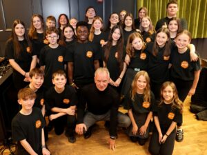 North Tyneside Youth Choir with famous musician Sting